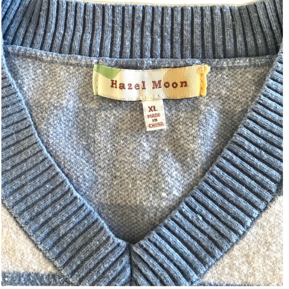 Hazel Moon Checkered Cropped Vest * XL - Picture 3 of 5